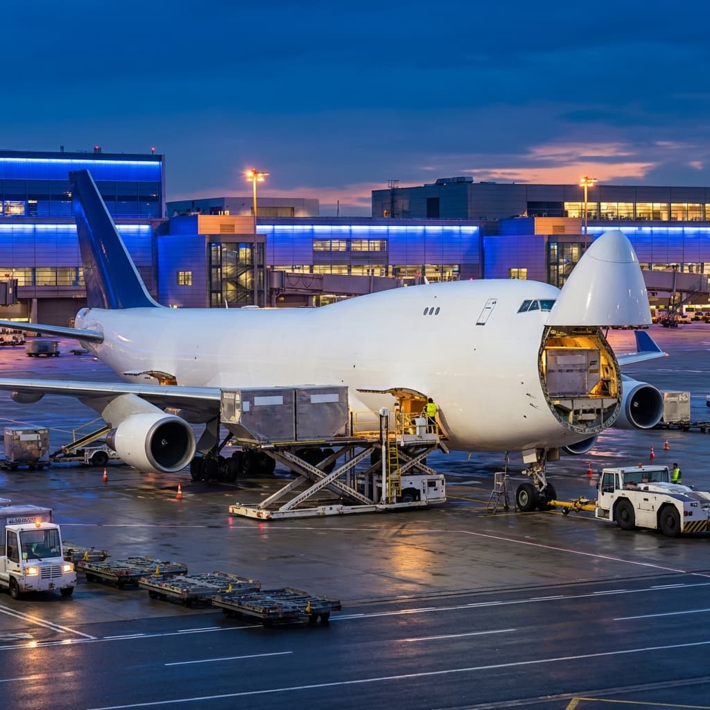 Transport aérien - Avion cargo
