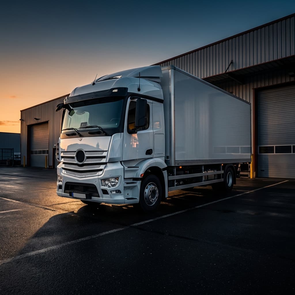 Transport routier - Camion de livraison